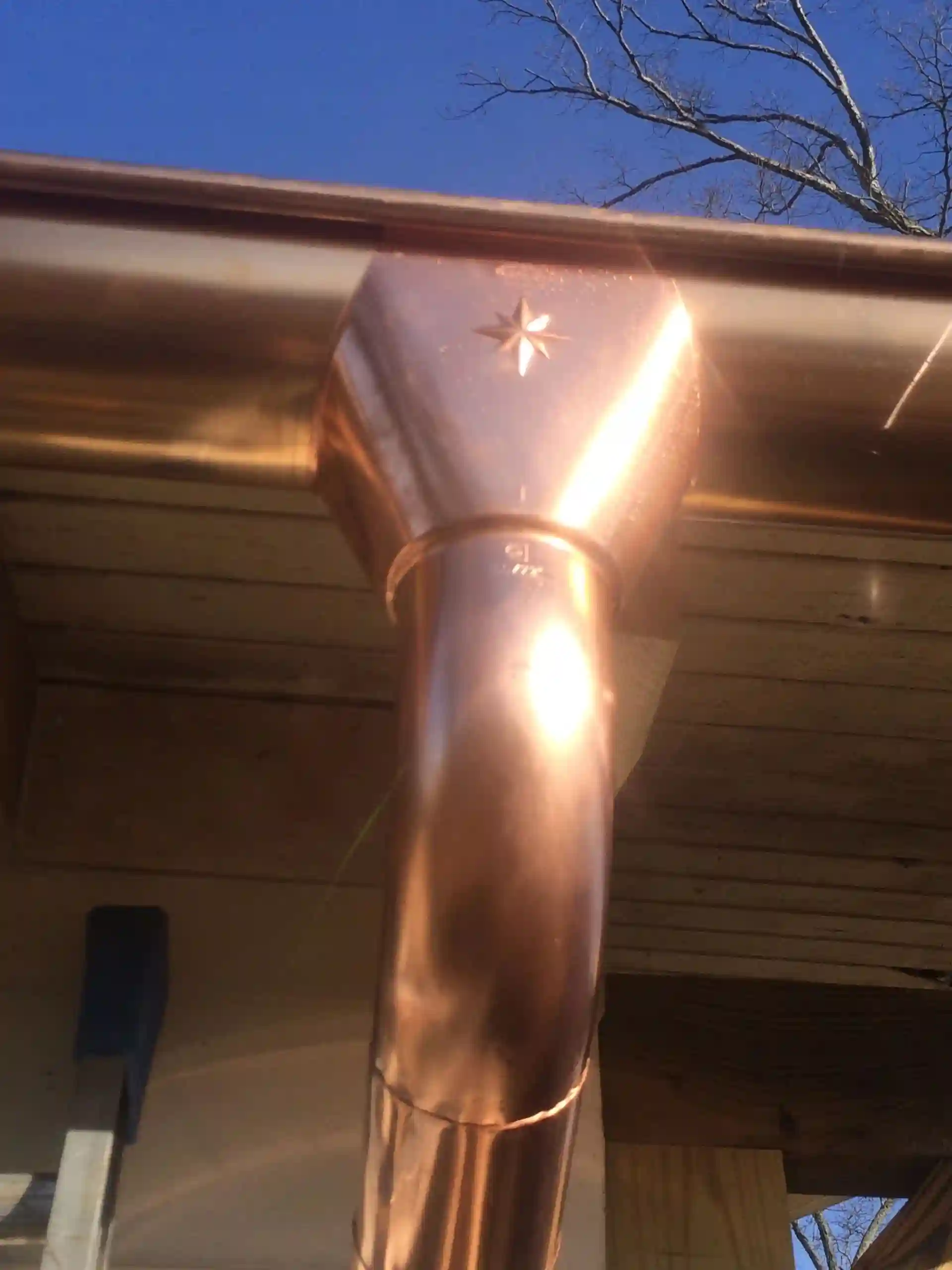 Copper Gutters