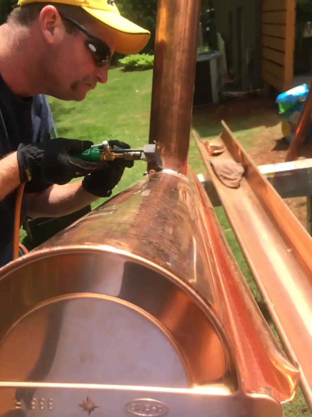 Mr Gutters copper-gutter