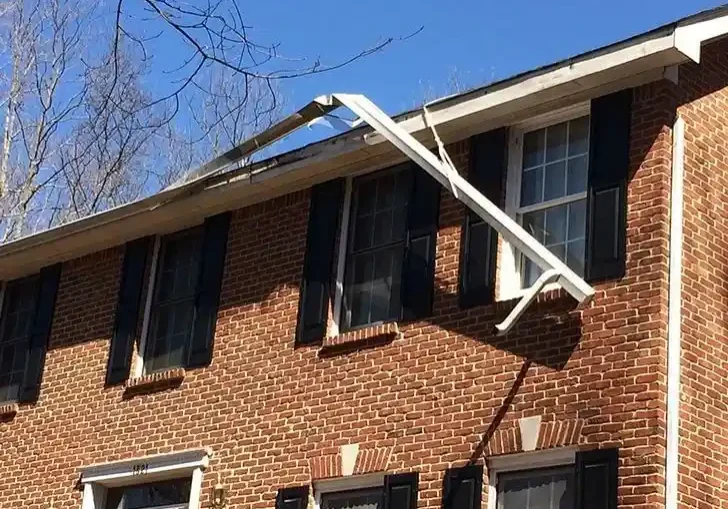 gutter repair huntsville al damage gutter